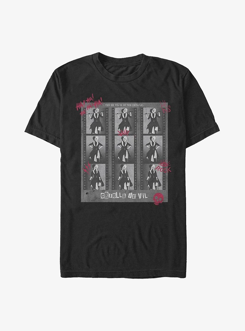 Disney Cruella Negatives T-Shirt