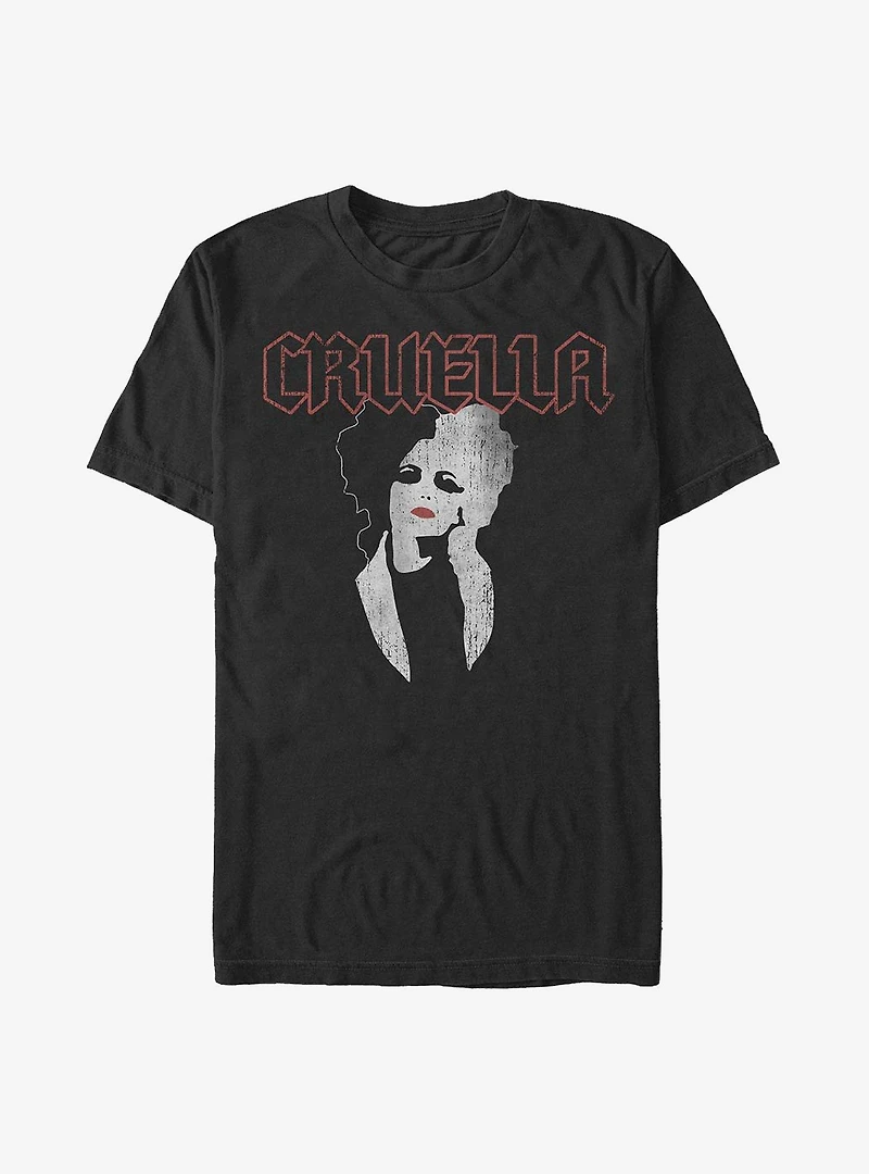 Disney Cruella Rock Style T-Shirt