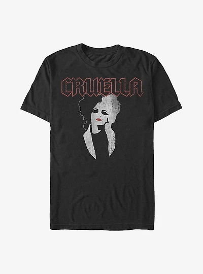 Disney Cruella Rock Style T-Shirt