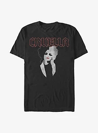 Disney Cruella Rock Style T-Shirt