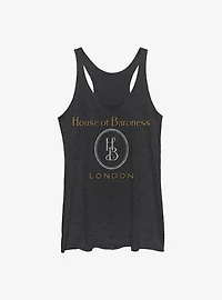 Disney Cruella House Of Baroness London Logo Womens Tank Top