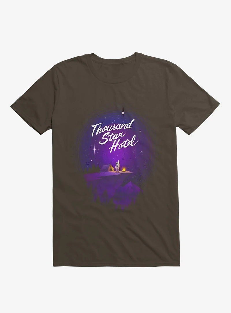 Thousand Star Hotel Brown T-Shirt