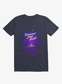 Thousand Star Hotel Navy Blue T-Shirt