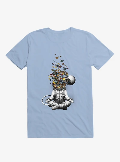 Meditation Butterfly Collage T-Shirt