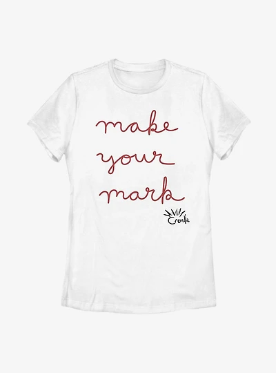 Disney Cruella Make Your Mark Womens T-Shirt