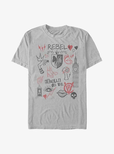 Disney Cruella Rebel Queen T-Shirt