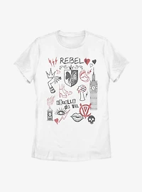 Disney Cruella Rebel Queen Womens T-Shirt