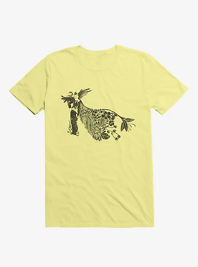 Colors Of Silence Corn Silk Yellow T-Shirt