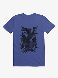 Crowned Crows Royal Blue T-Shirt