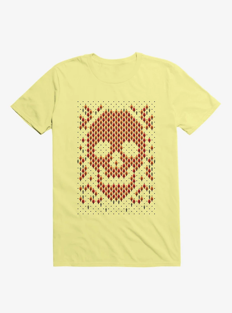 Deforestation Corn Silk Yellow T-Shirt