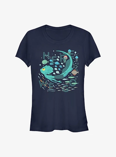 Disney Pixar Luca Here We Go Girls T-Shirt