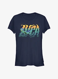 Disney Pixar Luca Swimming Girls T-Shirt