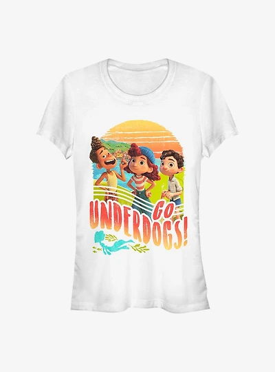Disney Pixar Luca Underdog Group Girls T-Shirt