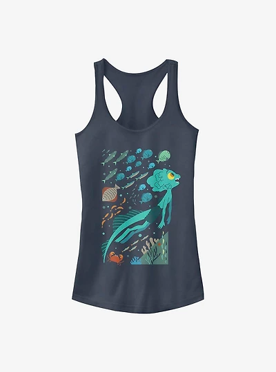 Disney Pixar Luca Under The Sea Girls Tank