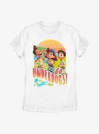 Disney Pixar Luca Go Underdogs! Womens T-Shirt