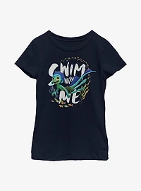 Disney Pixar Luca Swim With Me Sea Monster Youth Girls T-Shirt