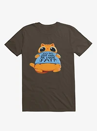 Does This Shirt Make Me Look Fat? Brown T-Shirt