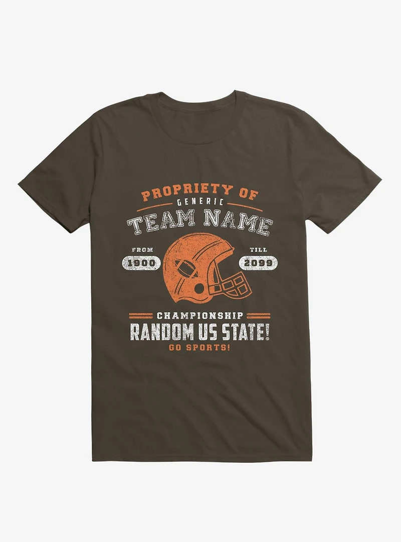 Generic Football T-Shirt