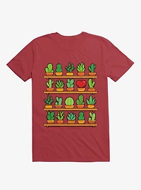 Love Yourself Cactus Heart T-Shirt