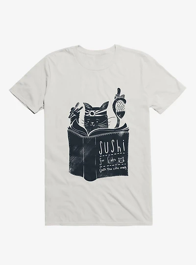 Sushi For Cats White T-Shirt