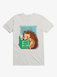 World Domination For Hedgehogs White T-Shirt