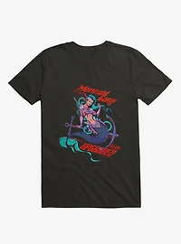 Cyberpunk Mermaid Black T-Shirt