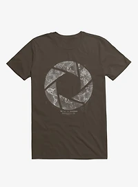 Traveling Lens Brown T-Shirt