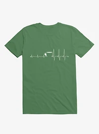 Wakeup Coffee Kelly Green T-Shirt