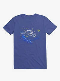 Starry Night Gravity Royal Blue T-Shirt