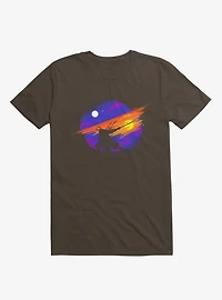 Sunset Samurai Brown T-Shirt
