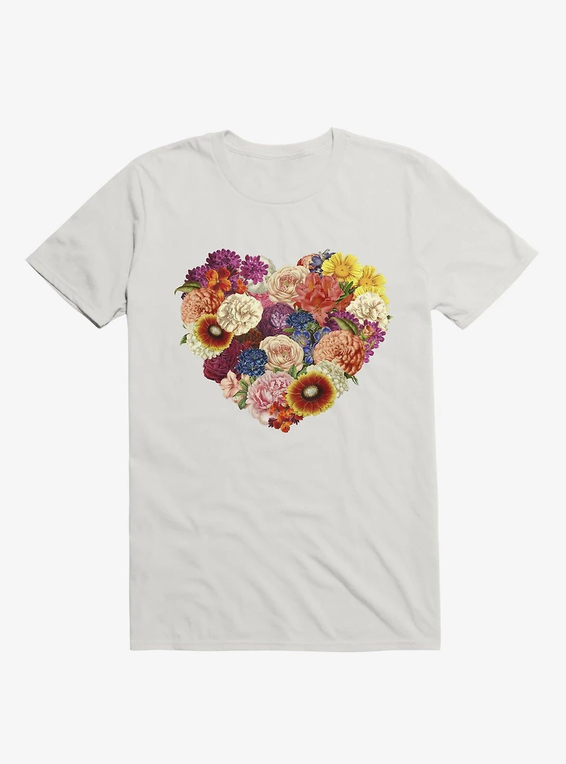 Blooming Love White T-Shirt