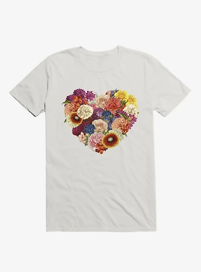 Blooming Love White T-Shirt