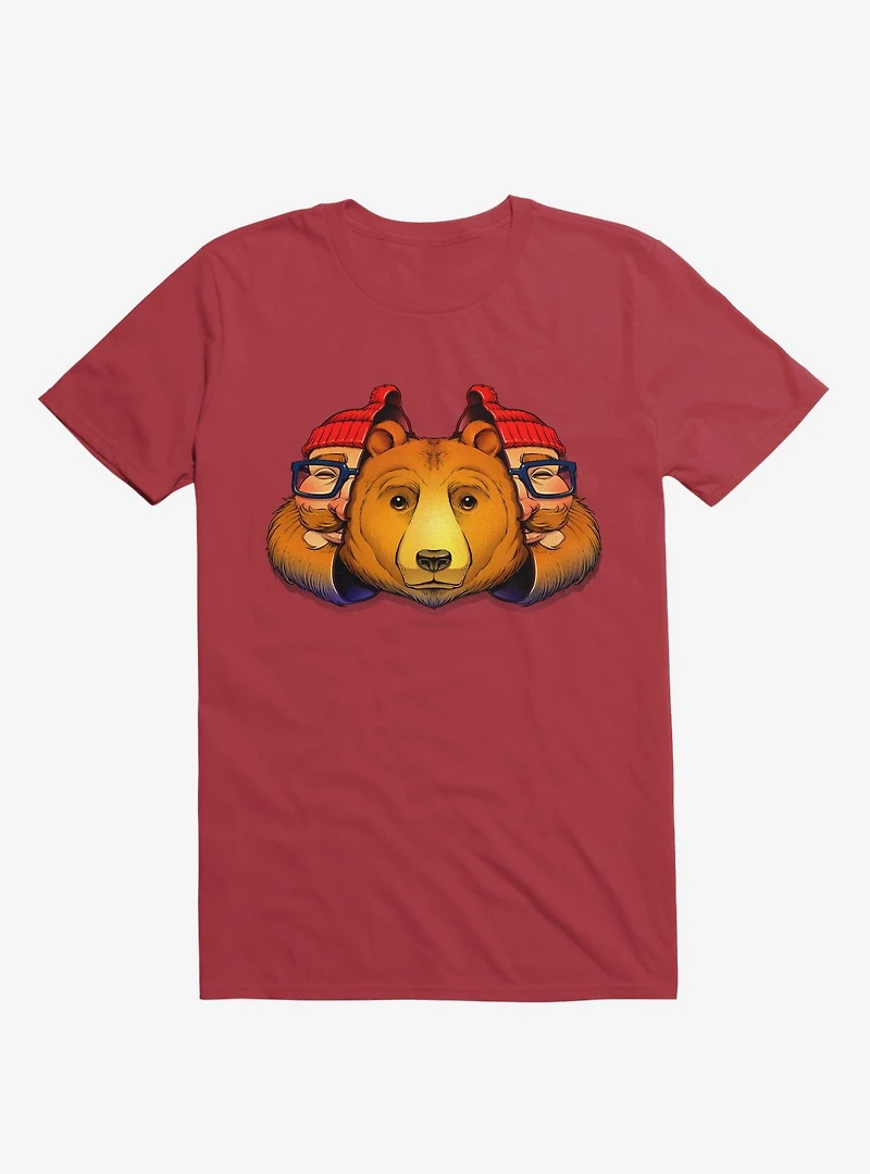 Bear Inside Red T-Shirt