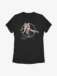 Star Wars: The Clone Wars Ahsoka Who I am Womens T-Shirt
