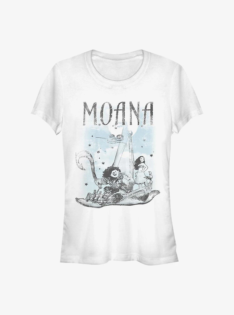 Disney Moana Sea Adventures Girls T-Shirt