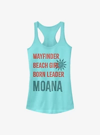 Disney Moana Born Leader Girls Tank