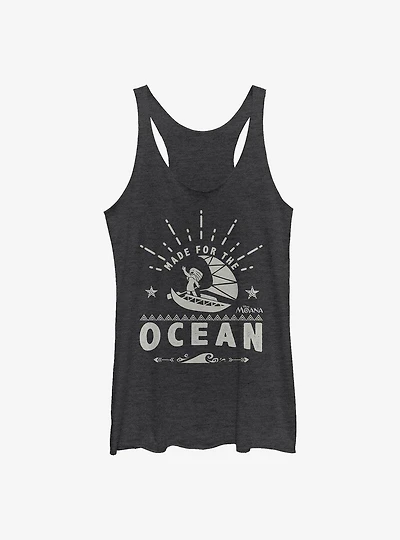Disney Moana Made For The Ocean Womens Tank Top