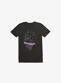 Bleeding Heart Black T-Shirt