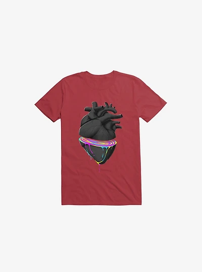 Bleeding Heart Red T-Shirt
