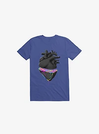 Bleeding Heart Royal Blue T-Shirt