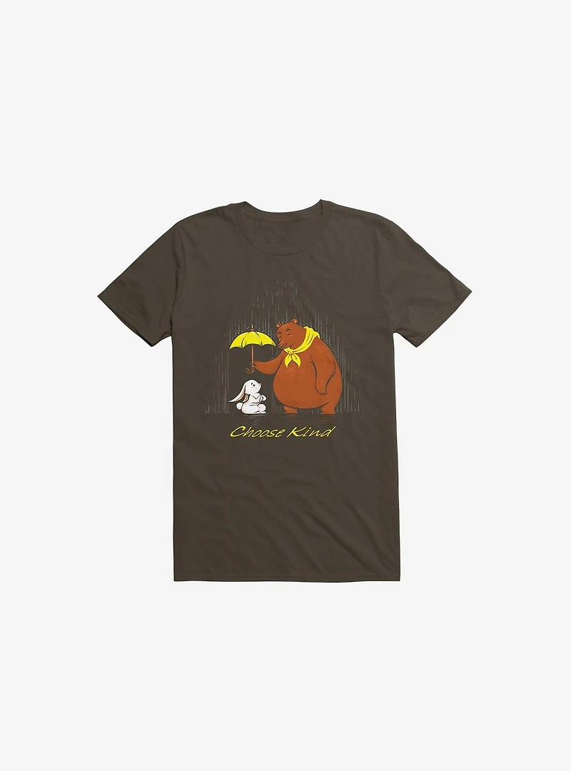 Choose Kind You Matter Brown T-Shirt