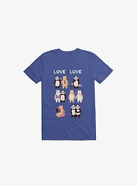 Love Is Love, Being Single Ok! Royal Blue T-Shirt
