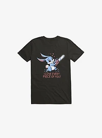 I Love Every Piece Of You Bunny T-Shirt