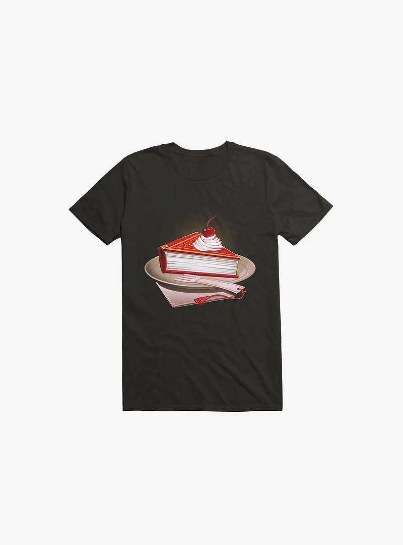 Food For The Brain Black T-Shirt