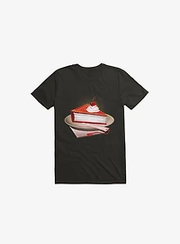 Food For The Brain Black T-Shirt