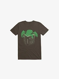 How To Make Friends Brown T-Shirt