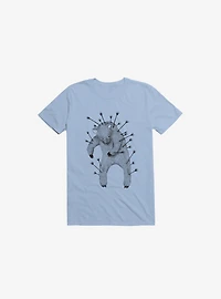 Life And Love Bear Light Blue T-Shirt