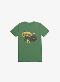 If You Love Me Let Sleep Bear Kelly Green T-Shirt