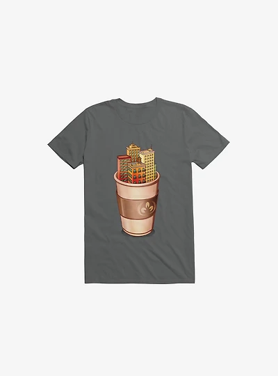 Coffee City Charcoal Grey T-Shirt