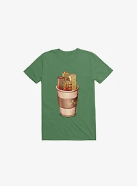 Coffee City Kelly Green T-Shirt